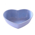 1PC 4Colors Love plastic bowl Round Wheat Straw Heart Club Plastic Relish Plate loving heart Kitchen Accessories