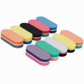 200pcs Mini Nail Sponge Nail File Buffer Block Buffing Sanding Professional Nail Tools Double sided 10 colors Small File