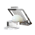 Stainless Steel Egg Cutter Multifunctional Fruit Slicer Kitchen Supplies for Eggs Salted Eggs Strawberries Bananas Egg Tools