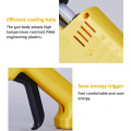 Hot Melt Glue Gun 200W 250W Adjustable Temperature Glue Gun 11mm Glue Stick Tool Bag Long Nozzle Professional Repair Tool Kit