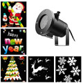 Outdoor waterproof LED Laser projector Lamps 12 Types Christmas stage lights New Year party landscape Lights Lawn light
