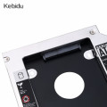 Aluminum Optibay 2nd HDD Caddy 12.7mm SATA 3.0 Hard Disk Drive Box 2.5" SSD HDD Case For Laptop ODD CD-ROM DVD-ROM