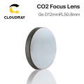 Cloudray High Quality Ge Focusing Lens for CO2 Laser Engraving Cutting Machine DIa. 12mm Focal 50.8mm 2" Free Shipping