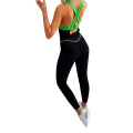 New Women Yoga Jumpsuit Summer Sleeveless Sports Yoga Training Skinny Sheath Lady Backless Fitness Stretch Exercise Wear 2020
