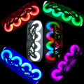 4pcs LED Flashing PU Wheel 76mm 70mm 64mm for Inline Skates 90A for Adults Kids Roller Wheels