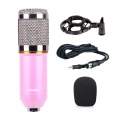 BM800 Condenser Studio Broadcasting Singing Microphone Podcast Recording Mic for ios Android Cell Phone Laptop Tablet Recording