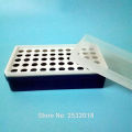 1.5ml Plastic Micro Centrifuge Tube Stand Holder Box 50 Position Lab Centrifugal Socketstube box.