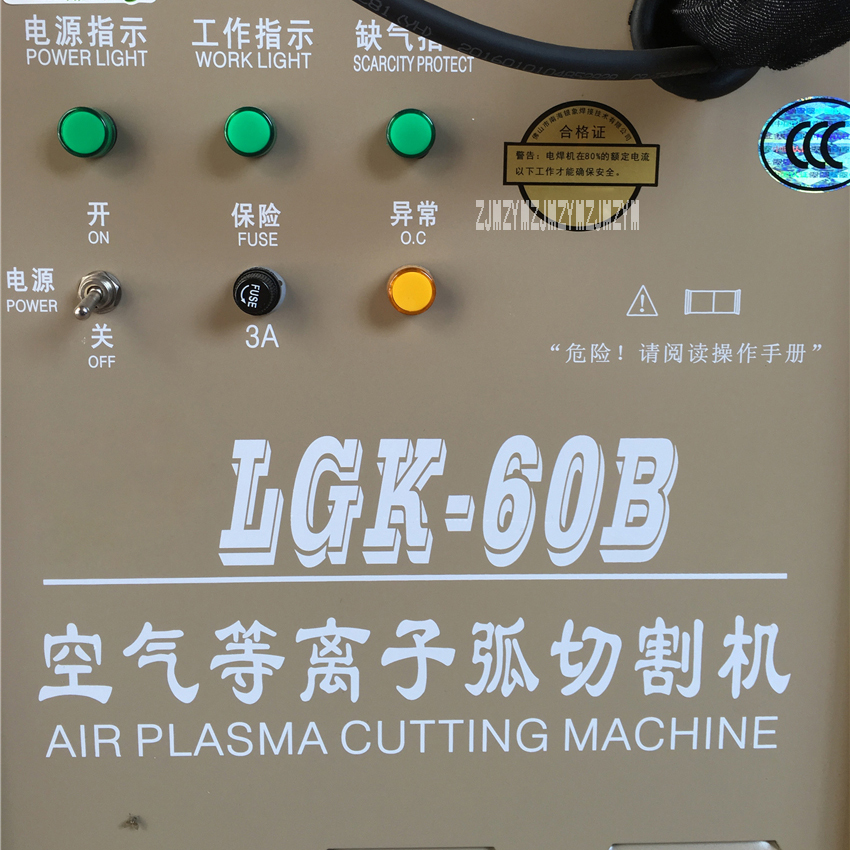 LGK-60B Air Plasma Cutting Machine Welding Cutting Equipment Plasma Welder Plasma Cutter Three-phase 380V 50/60Hz 15.8KVA 60A