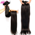 32 34 36 38 40 Inch Bone Straight Hair Bundles ALIANNA Human Hair Bundles Straight Bundles Brazilian Hair Weave 30 Inch Bundles