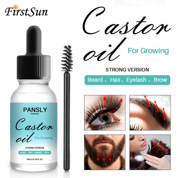 Pansly Eyelash Growth Essential Oil Nourish Hair Essential Oil Natural Castor Oil Calm Prevent Skin Aging Organic Essential Oil