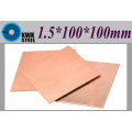 Copper Sheet 1.5*100*100mm Copper Plate Notebook Thermal Pad Pure Copper Tablets DIY Material