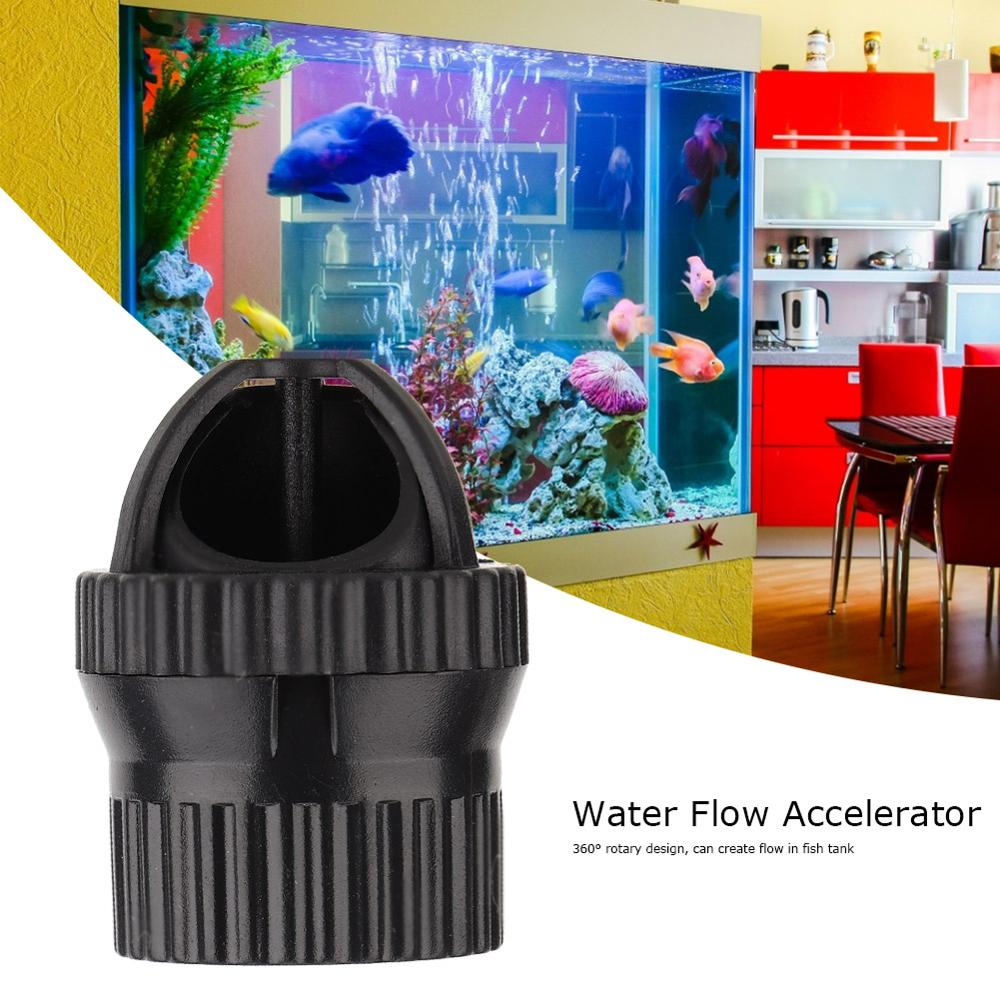 New 360 Degree Auto Rotating Aquarium Water Accelerator Water Pumps Fish Tank Wave Maker Aquarium Duckbill Fish Tank Outlet