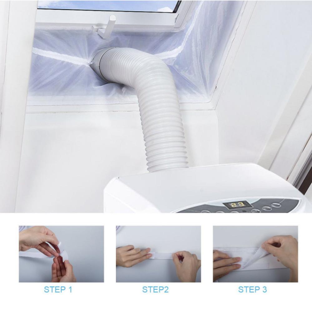 Air Conditioners Window Sealing For Mobile Air Conditioners Dryers And Exhaust Soft Cloth Baffle Airlock Sealing 400cm 2019