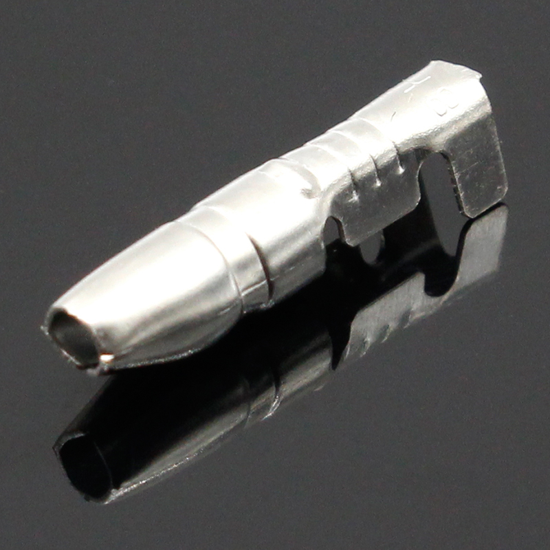 50 Sets 4mm Bullet Crimp Terminal Wire Connectors Male Female Socket w/ Sheath