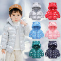 2021 New Toddler Kids Boys Girls Winter Cartoon Zipper Hooded Thick Coat Outwear Jacket куртка зимняя женская куртки для девочек