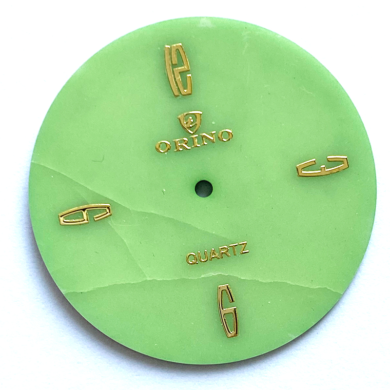 gem stone dial for vintage wrist watches