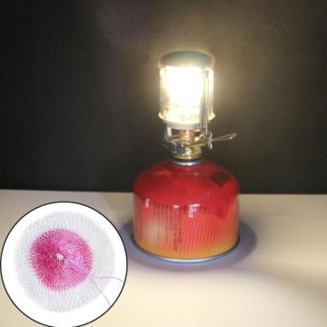 12Pcs Kerosene Lantern Lights Mantles Mesh Gauze Oil Cover Tools Lamp Gas Lamp Mantle Mantle Gas Outdoor L6W5