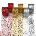 5 Cm*10 Yards Glitter Sequin Tulle Roll Fabric DIY Crafts Hairpin Headwear Wedding Party Home Decoration Christmas Village Gifts
