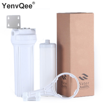 Water Filter Parts Water Filter bottle 10 incn 1/4 or 1/2 Inch With PPF Sediment Connector Water Purifier RO Reverse Osmosis
