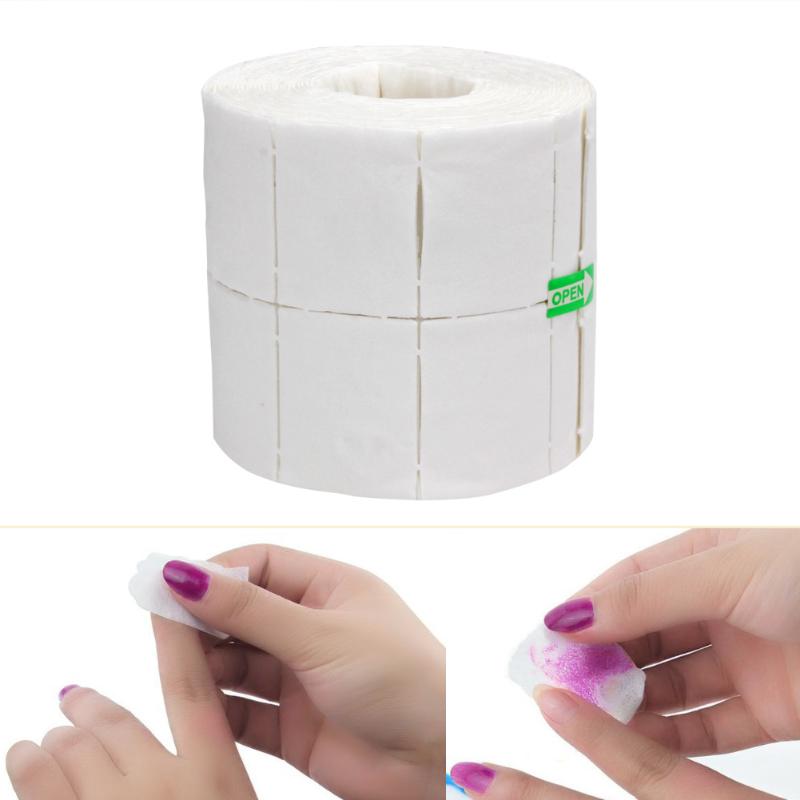 500PCS/300PCS Nail Wipe Cotton Pads Nail Manicure Polish Remover Cleaner Paper Soak Nail Art Cleaning Manicure Tool RB195