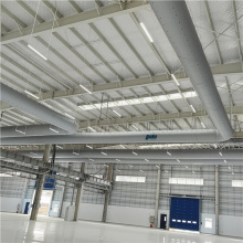 Advantage of bag air duct in large space