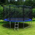 Weatherproof Round Trampoline Replacement Pad PP Black Jump Cloth Garden Elastic Bounce Mat Home Toys For Children
