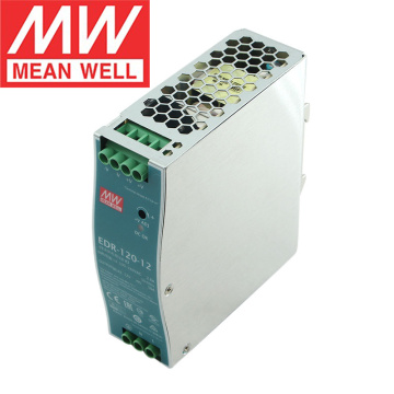 Mean Well EDR-120-12 12V 10A 120W High Quality meanwell DC Single Output Industrial DIN RAIL Power Supply