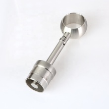 42.4mm Stainless Steel Adjustable Handrail Support Rings