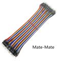 Dupont Line 40-120pcs 10CM 40Pin Male to Male + Male to Female and Female to Female Jumper Wire Dupont Cable for Arduino DIY KIT