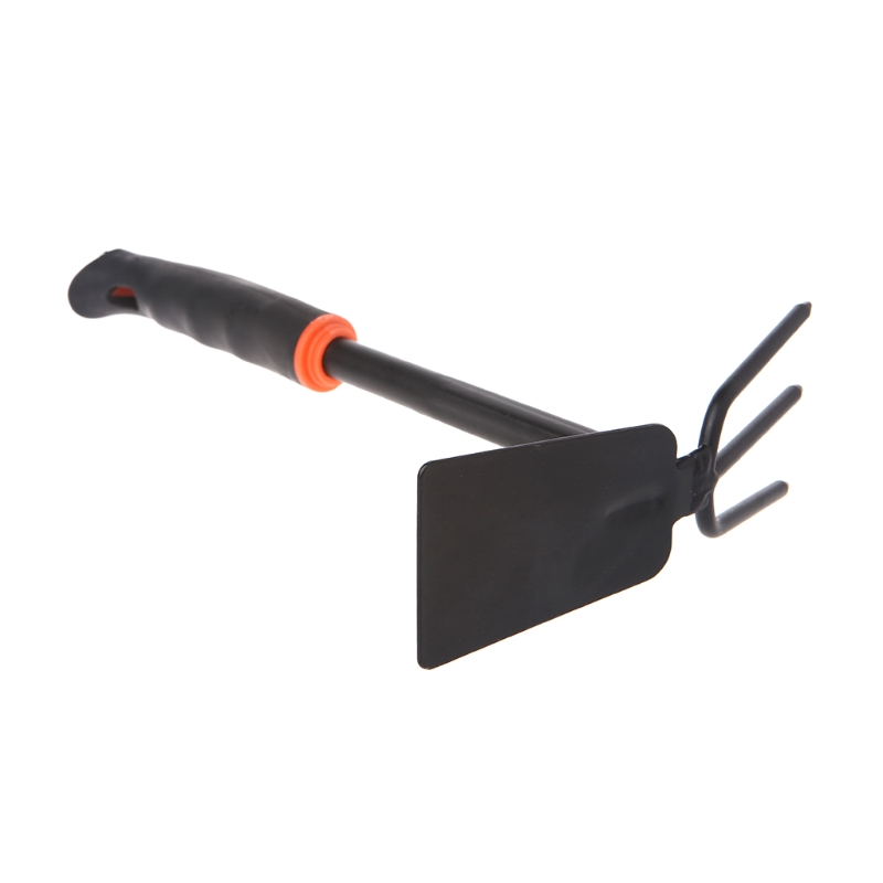 1Pc Portable Digging Tool Mini Two Head Hoe For Home Garden Transplanting Tool