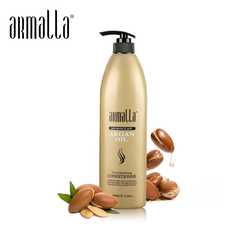 1000ml Armalla Moroccan Deep Argan Hair Conditioner New Product Best Professional Moisturizing Damaged Product