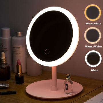 LED Makeup Mirror Light Vanity Light Adjustable Touch Dimmer USB Rechargeable Portable Ringlamp light bedroom dresser led lamp