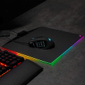 CORSAIR SCIMITAR RGB ELITE, MOBA/MMO Gaming Mouse, Black, Backlit RGB LED, 18000 DPI, Optical (CN version)