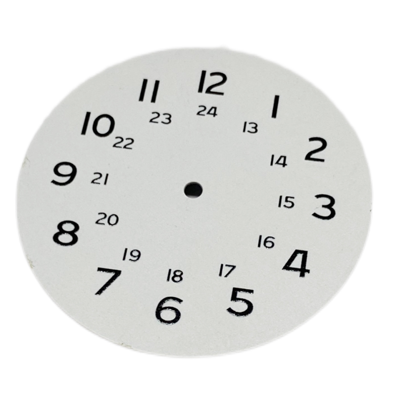 watch dial custom with printing hour indexs