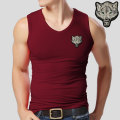 Men's Tank Tops 100% Cotton Wolf Sleeveless Undershirts For Male Bodybuilding Direwolf Tank Tops White Casual Summer Vest S-XXL