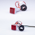 AC 60-500V 0-100A Square 22mm LED Digital Dual Display Ammeter Voltmeter Voltage Gauge Current Meter led Modules Indicator light