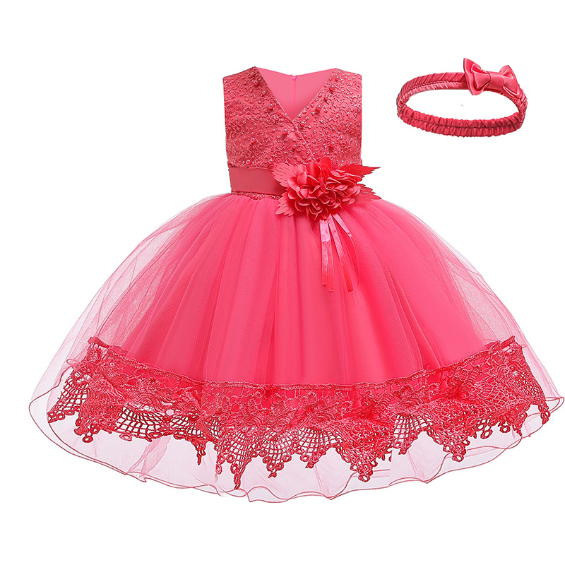 Baby Girls Dress Christmas Infant Wedding Princess Dress For Christening First 1 Year Birthday Party Dress Newborn Kids Clothes