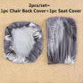 2pcs/set Elastic Spandex Chair Back Cover+Seat Cover Universal Office Split Chair Cover Anti-dirty Office Computer Chair Cover