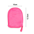 1 pc Reusable Microfiber Facial Cloth Face Towel Makeup Remover Cosmetic Puff Cleaning Glove Face Care Cleaning Tools 3 Colors