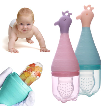 Baby Nipple Fresh Food Nibbler Infant Pacifiers Feeder Kids Fruit Feeding Silicone Safe Supplies Teat Bottles Newborn Kids Toys