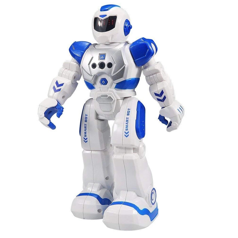 IMPULLS 9930 RC Robot Mechanical Police Intelligent Song Robot Remote Control Robot Programming Children Toys Gifts FSWB
