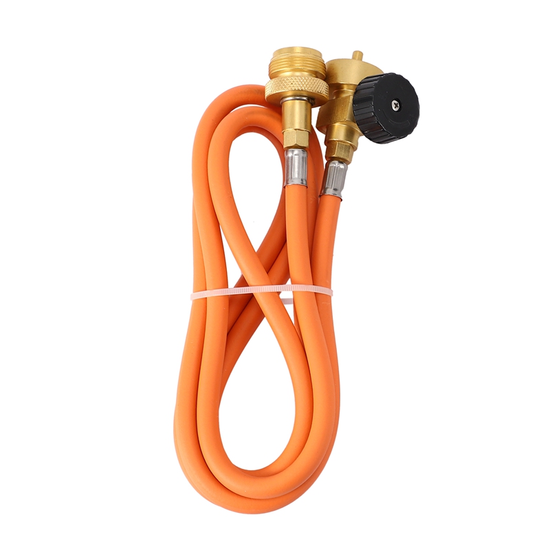 Welding Torch Hose CGA600 1.5M (5Ft) Hose and Belt Hook for MAPP Torch Extension Kit