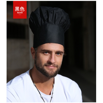 Chef hat male cotton white mushroom cap food factory catering school kitchen fume-proof work hat female