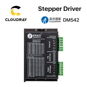 Leadshine DM542 2 Phase Stepper Driver 20-50VAC 1.0-4.2A for NEMA17 NEMA23 Stepper Motor Controller 42 57 Stepper Motor