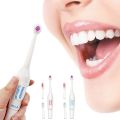 Electric Massage Toothbrush 3 Head Replacement Battery Operated Portable Brush Head Smart Chip Healthy Whitening Gift!