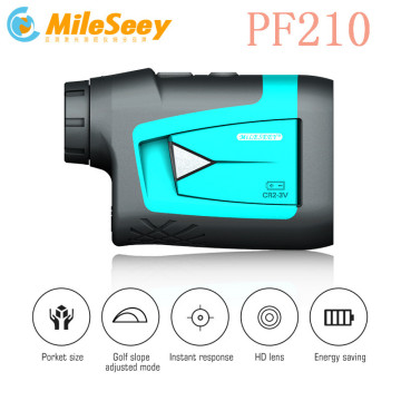 Mileseey 600M PF210 Golf Laser Rangefinder 6X Fixed Focal Length Ranging System Distance Measurement Tools For Construction
