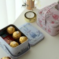 Cartoon Rabbit Hand-Held Metal Storage Box Portable Chocolate Lipstick Tin Box for Party Wedding Birthday Favor Gift Box