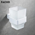 FACIIO Bathroom Toothbrush Cup Holder with Glass Cup Wall Mounted Tooth Tumbler Holders Metal Holders Bathroom Accessories 5458