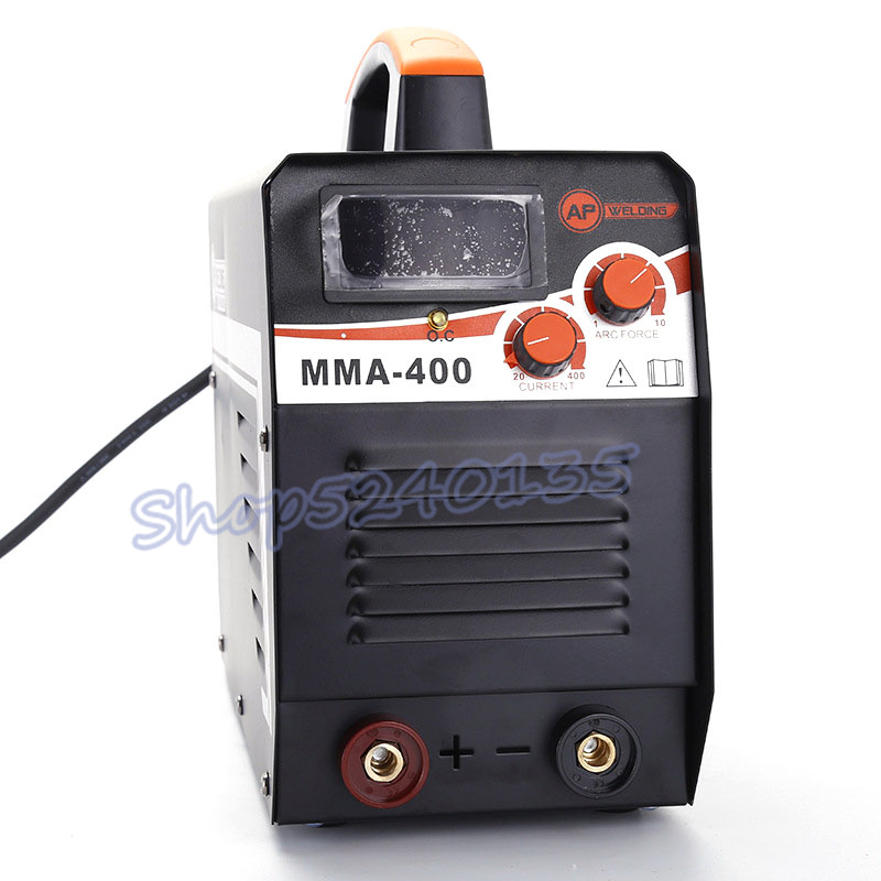 New IGBT Inverter Arc Electric Welding Machine MMA-400 220V Digital Display Arc Stick Welders Set For DIY Home Welding Working