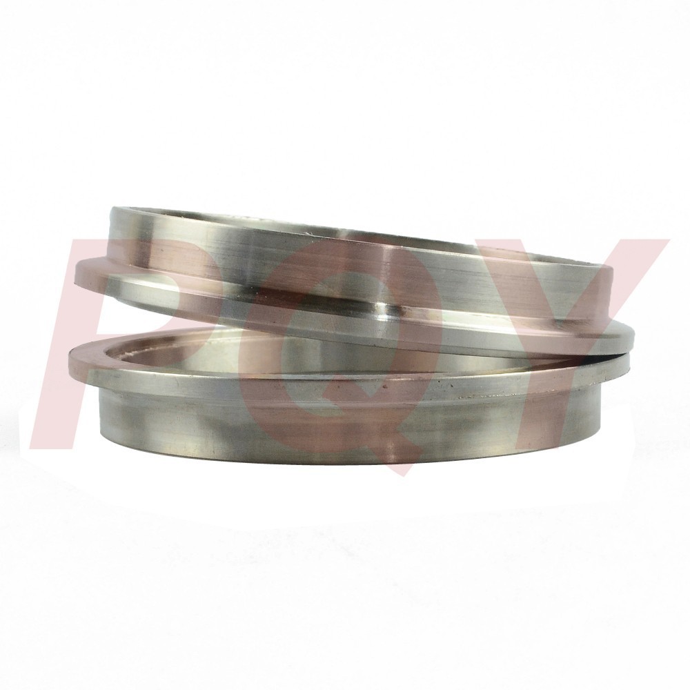 WLR RACING - New type 2.5" 63mm VBand clamp flange Kit (Stainless Steel 304) For turbo exhaust downpipe
